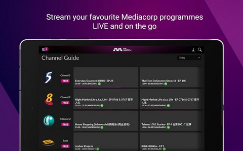 Mewatch Previously Toggle Video Tv Movies Android App Apk Sg Mediacorp Android By Mediacorp Pte Ltd Download On Phoneky