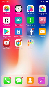 iLauncher for OS 12 - Stylish Theme and Wallpaper