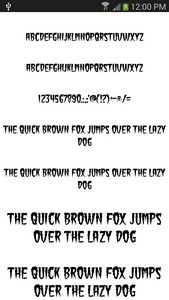 Fonts Cool for FlipFont® free