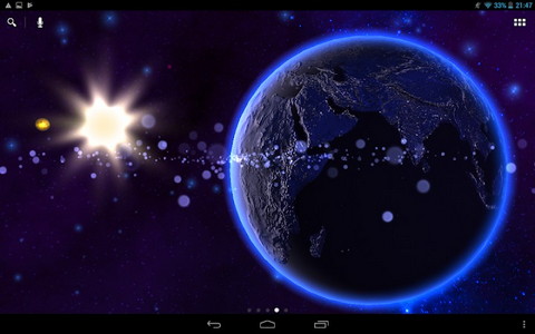 Space Earth 3D Live Wallpaper for Android - App Download