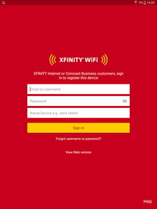 how to recover password for internet access xinfinity