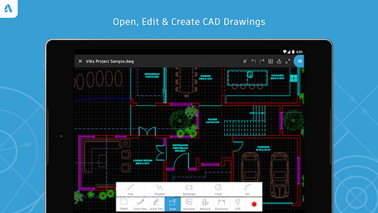 Autocad Dwg Viewer Editor Android App Apk Com Autodesk Autocadws By Autodesk Inc Download On Phoneky