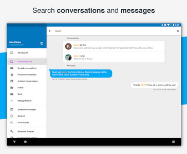 sms messenger for android tablet