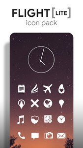 Flight Lite - Minimalist Icons (Free Version)