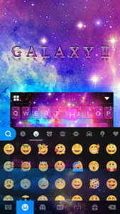 Galaxy2 Starry Keyboard Themes