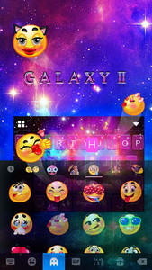 Galaxy2 Starry Keyboard Themes