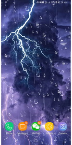 Sấm sét bão Live Wallpaper