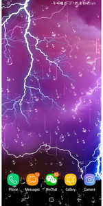 Sấm sét bão Live Wallpaper