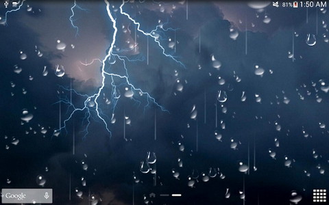 Sấm sét bão Live Wallpaper