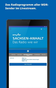 Mdr Android التطبيق Apk De Mdr Smartphone Android Mdr بواسطة Mitteldeutscher Rundfunk تحميل علىphoneky