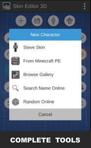 Skin Editor 3d For Minecraft Android Aplikasi Apk Com Keeratipong Skineditor3dminecraft Oleh Remoro Studios Muat Turun Pada Phoneky