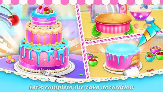 Download do APK de Jogo de decoração de bolo para Android