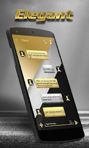 (FREE) GO SMS ELEGANT THEME