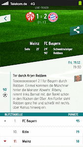 Herzrasen Fußball Live Ticker Android App APK (de.telekom