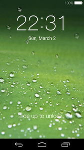Lock screen(live wallpaper)
