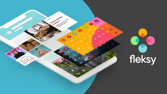 Fleksy fast emoji keyboard app
