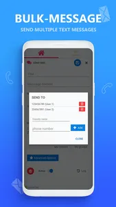 AUTO MESSAGE send response sms