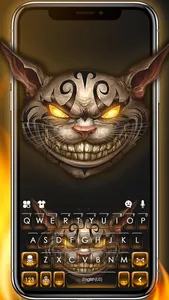 Evil Angry Cat Keyboard Theme