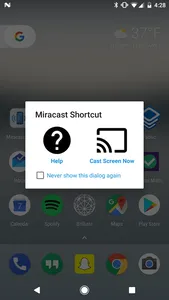 Miracast Screen Sharing/Mirror