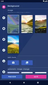 Rainbow Nature Live Wallpaper