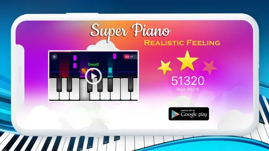 Real Piano Learning Keyboard