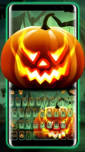 Evil Halloween Keyboard Theme