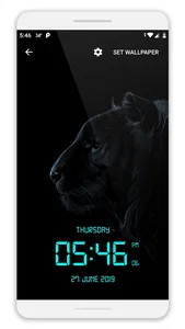 LED Digital Clock LiveWP