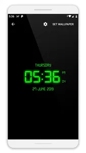 LED Digital Clock LiveWP