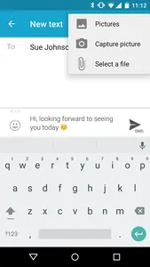 Forward SMS texting w/ 2phones
