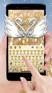Luxury Swan Keyboard Theme