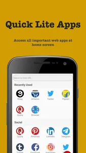 Mini Web Browser - Safe & Fast