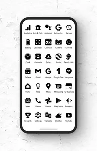 Zwart - Black Icon Pack