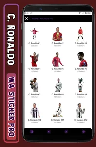 Ronaldo - WA Sticker Pro