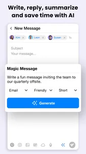 Spike: Email & Team Chat