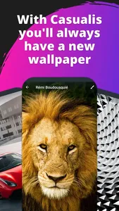 Casualis:Auto wallpaper change