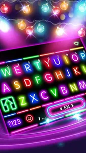 Sparkle Neon Lights Theme