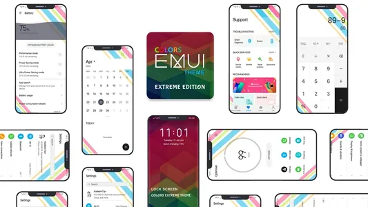Color Extreme Theme for Huawei