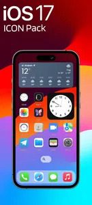 iOS 17 Icon pack & Wallpapers