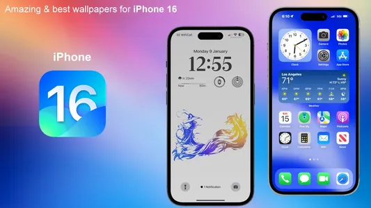 iPhone 16 Pro Max Launcher iOS