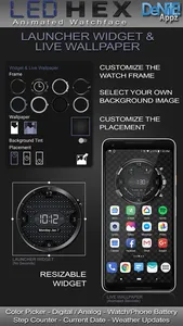 LED Hex HD Watch Face