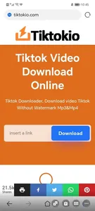 Tiktokio:TT Video Downloader