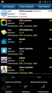 Home Switcher / Manager