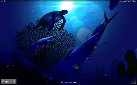 Ocean Blue 3D Live Wallpaper
