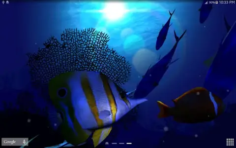 Ocean Blue 3D Live Wallpaper