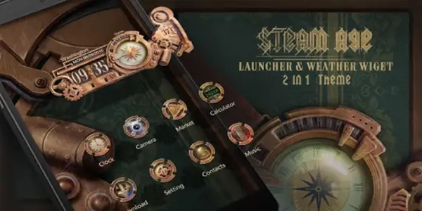 (FREE) Steam Age 2 In 1 Theme
