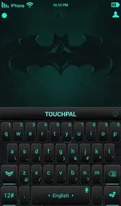 TouchPal SkinPack Dark Neon Green