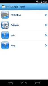 FRITZ!App Ticker Widget