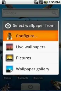Live Wallpaper Creepy Crawlies