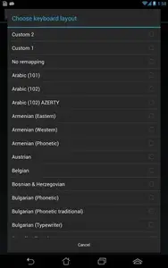 External Keyboard Helper Demo