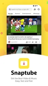 Snaptube YouTube downloader & MP3 converter